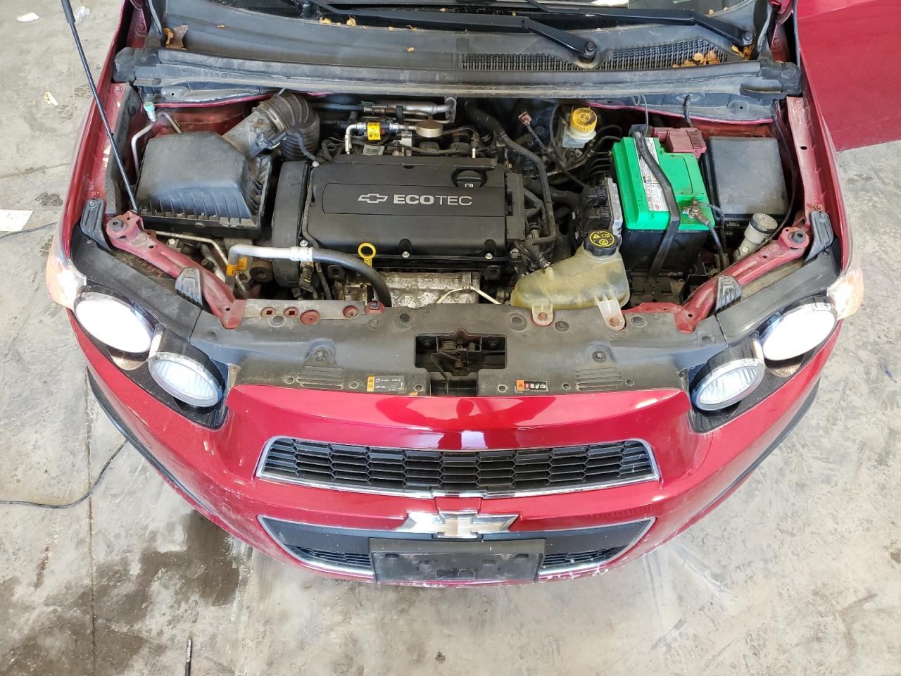 2012 Chevrolet Sonic Lt VIN: 1G1JC6SH4C4220216 Lot: 72939774