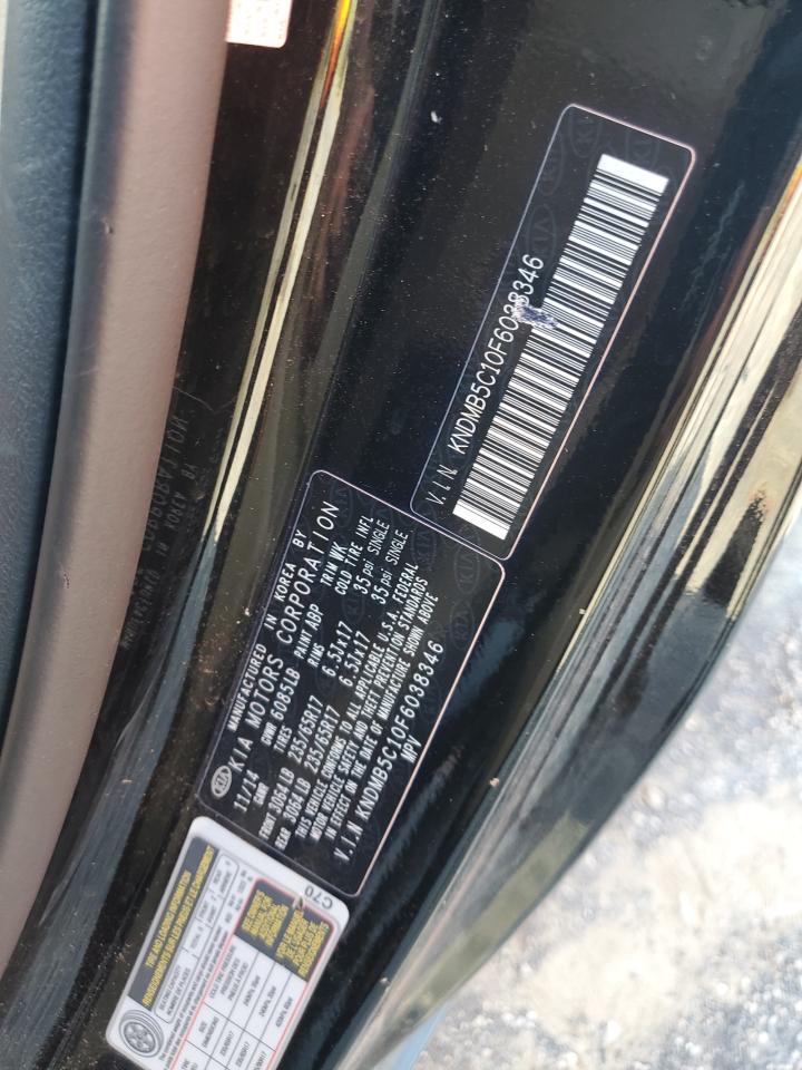 KNDMB5C10F6038346 2015 Kia Sedona Lx