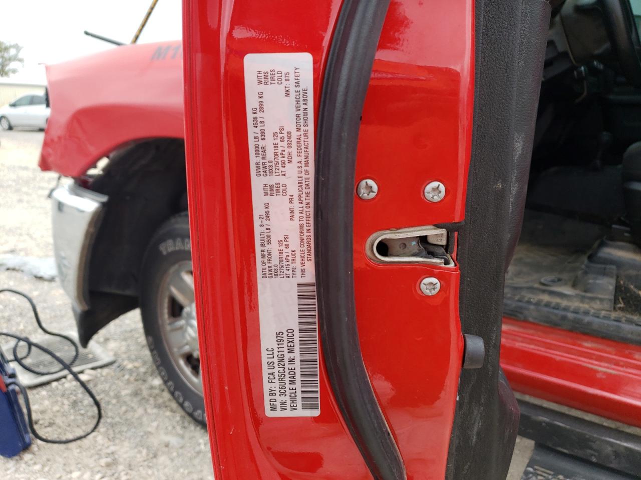 2022 Ram 2500 Tradesman VIN: 3C6UR5CJ2NG111975 Lot: 70450474