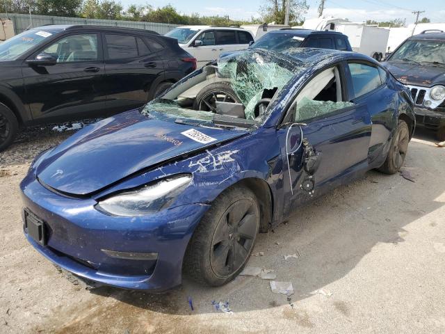  TESLA MODEL 3 2022 Синий