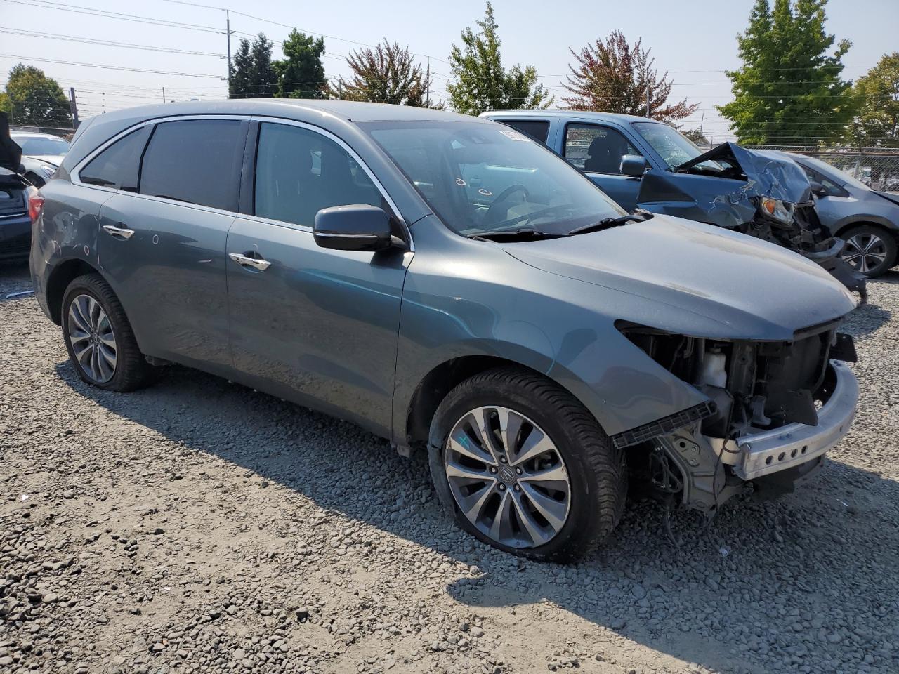 2014 Acura Mdx Technology VIN: 5FRYD4H49EB040154 Lot: 68878484