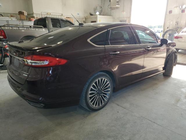  FORD FUSION 2017 Maroon