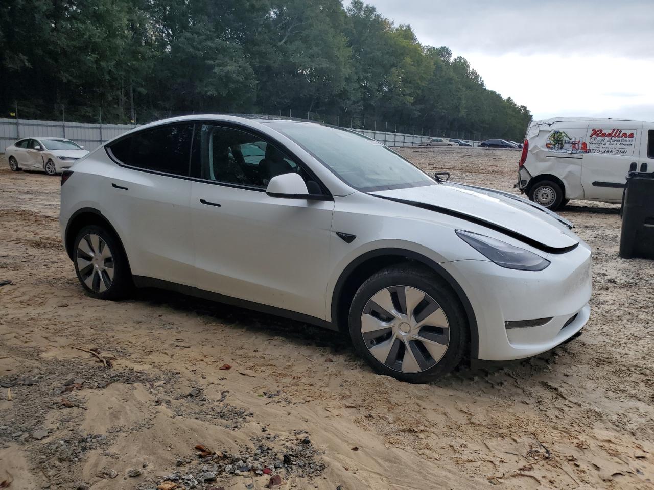7SAYGDEE8PA187901 Tesla Model Y 2023. Фото: 3