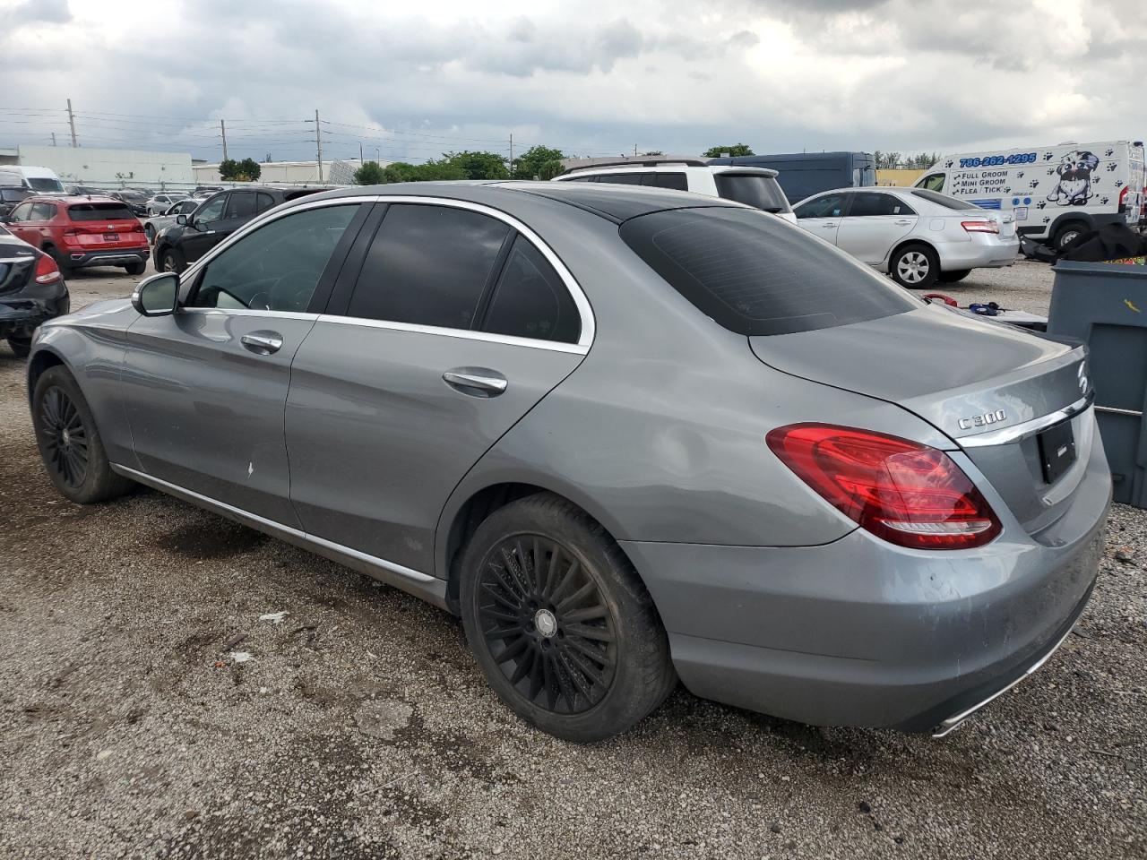 55SWF4KB3FU034912 2015 MERCEDES-BENZ C CLASS - Image 2