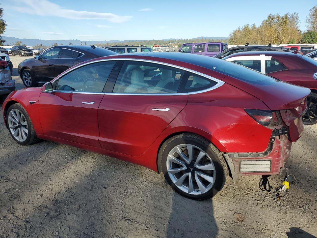 5YJ3E1EB1KF391906 2019 TESLA MODEL 3 - Image 2