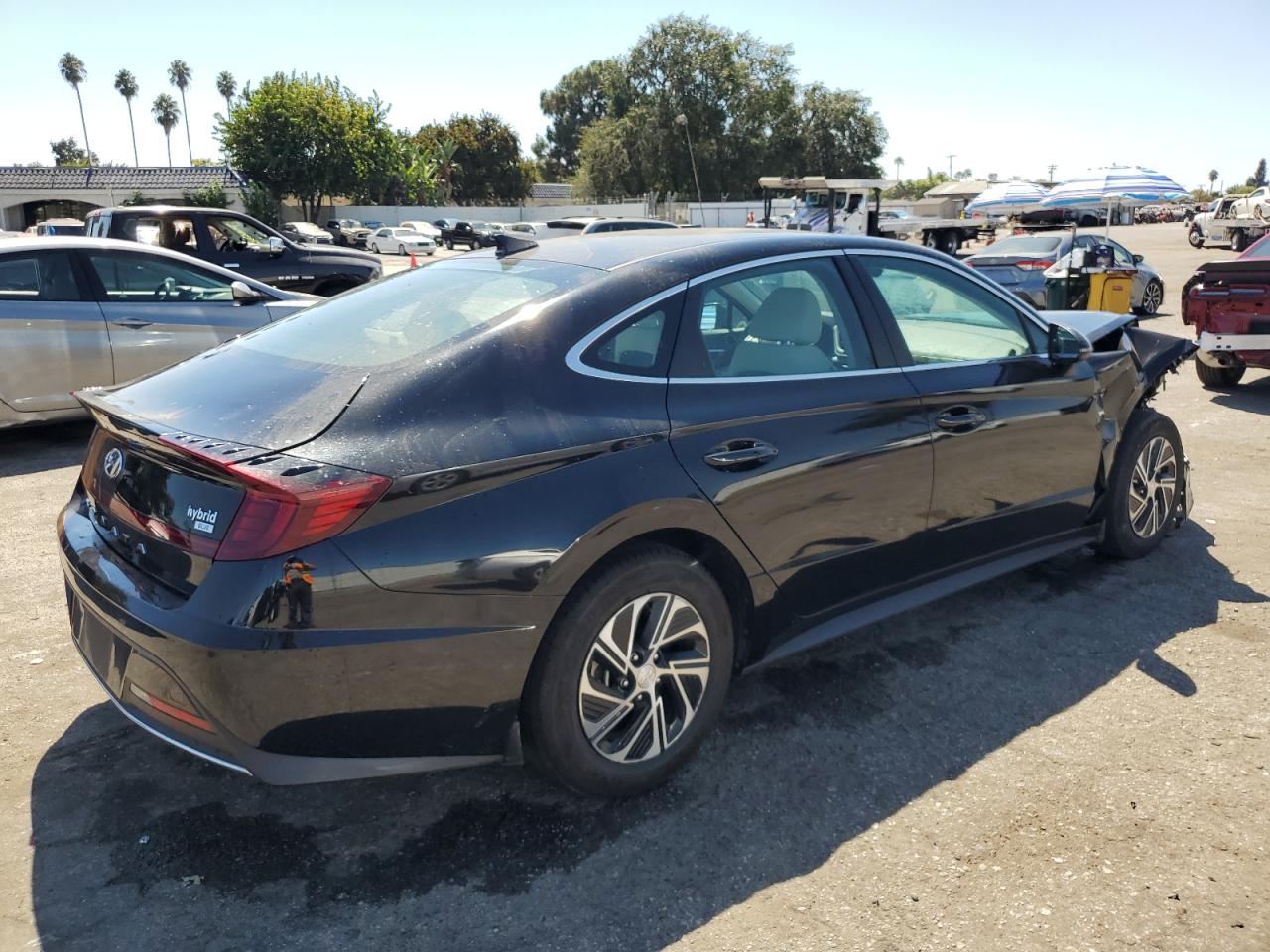 2022 Hyundai Sonata Hybrid VIN: KMHL24JJ9NA041424 Lot: 70693204