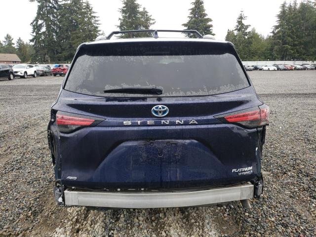  TOYOTA SIENNA 2021 Granatowy