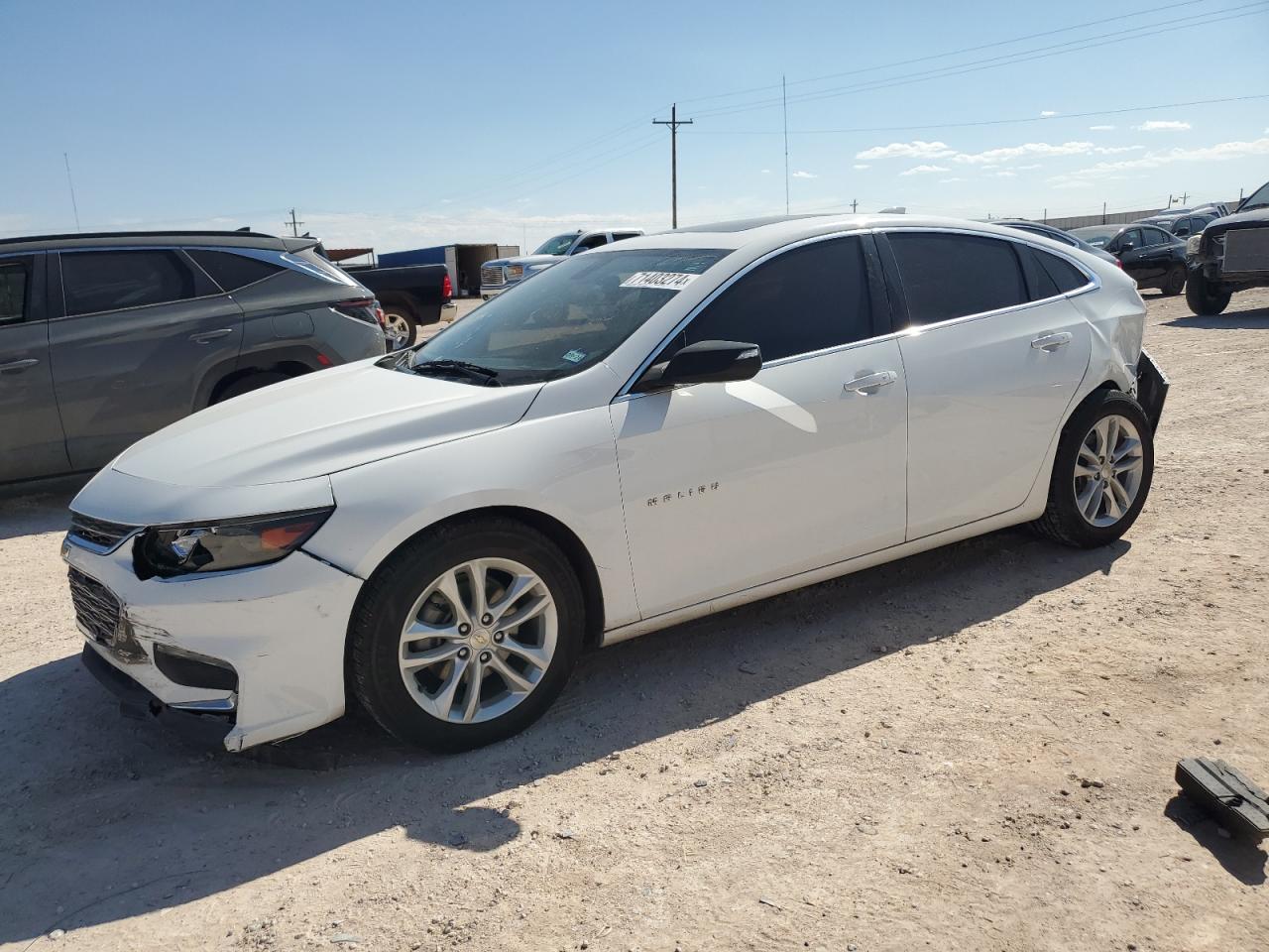 1G1ZD5ST8JF150753 2018 CHEVROLET MALIBU - Image 1