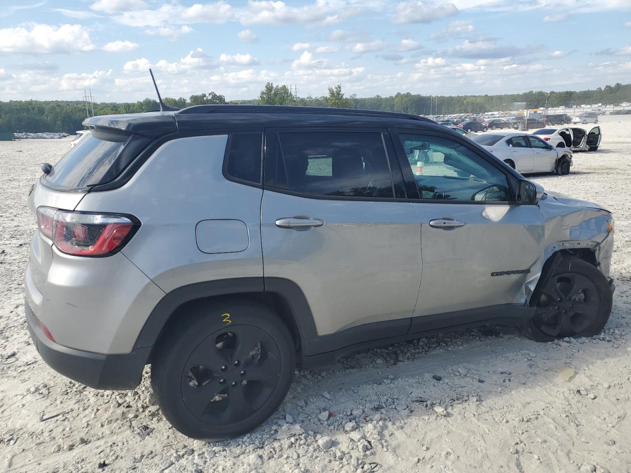 2020 Jeep Compass Latitude VIN: 3C4NJCBB0LT241695 Lot: 70449904