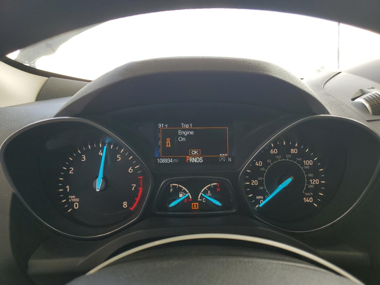 1FMCU0GD2HUE75594 2017 Ford Escape Se