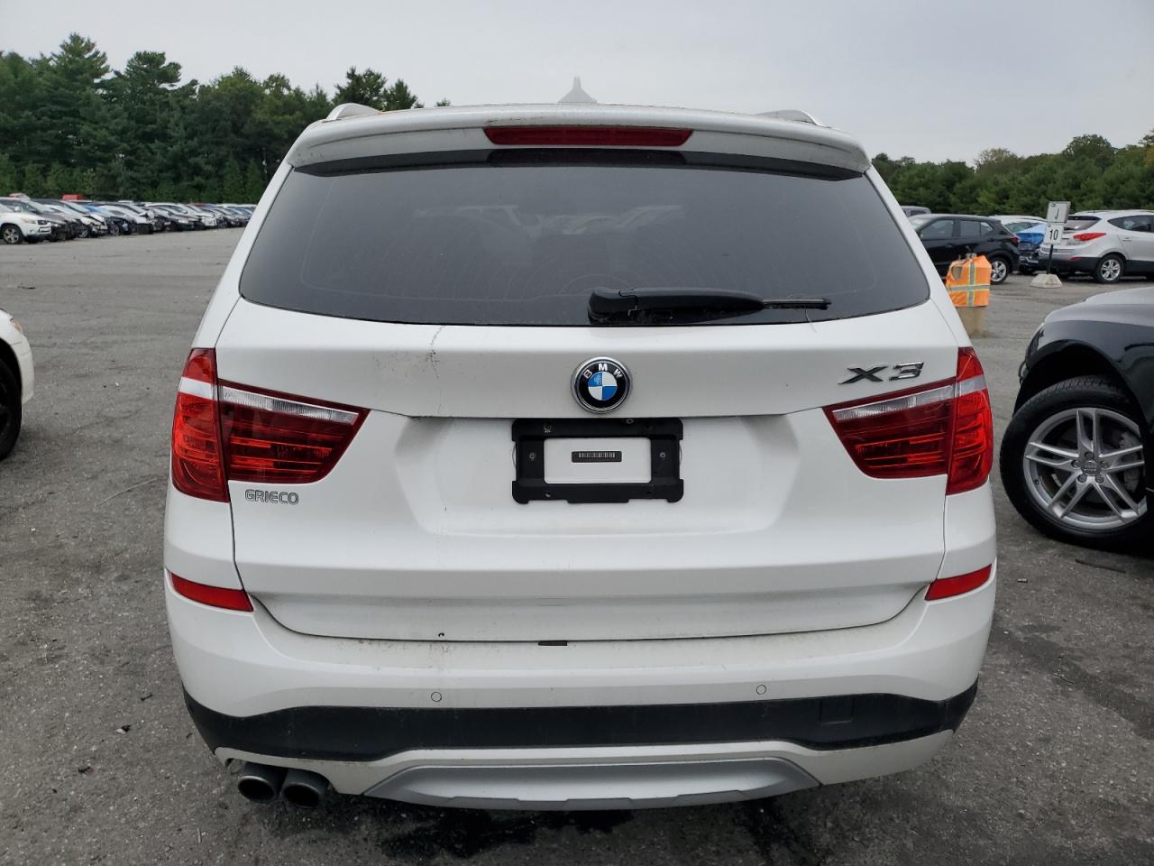 2015 BMW X3 xDrive28I VIN: 5UXWX9C51F0D52452 Lot: 71191614