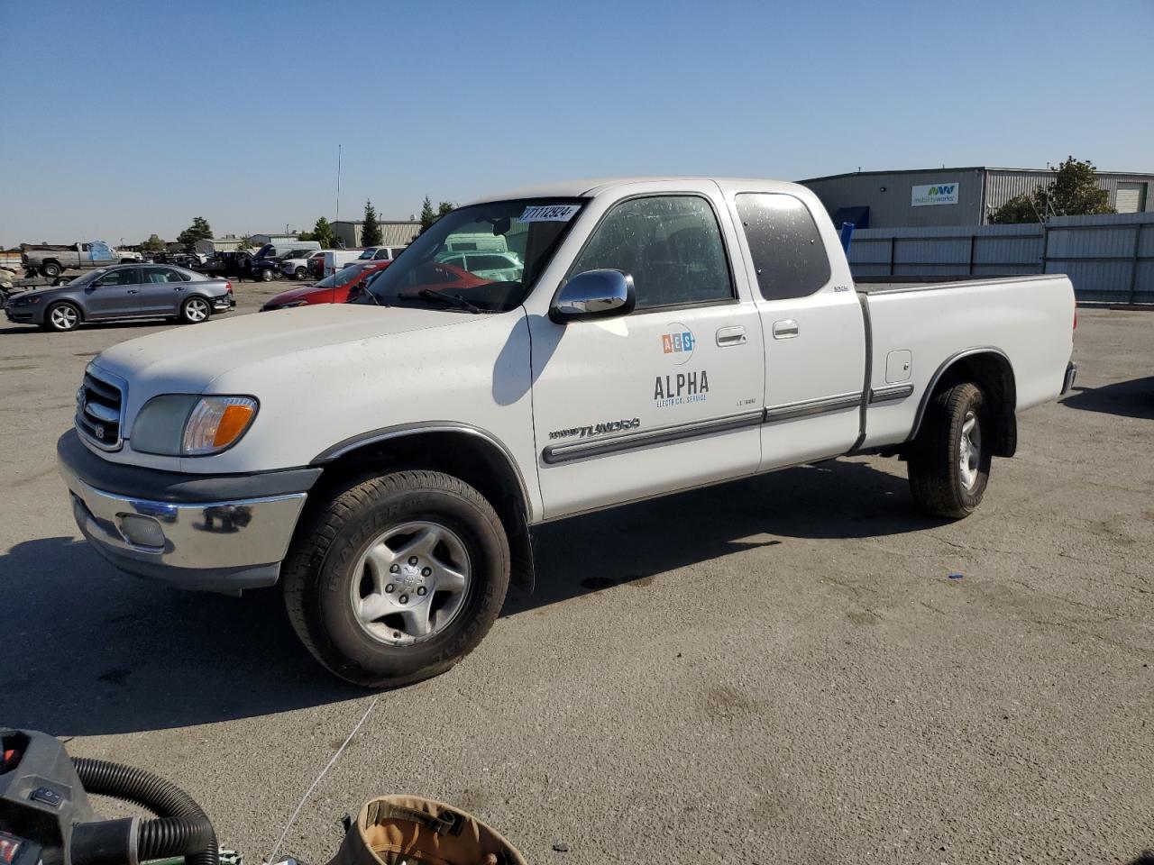 2002 Toyota Tundra Access Cab VIN: 5TBRT341X2S255203 Lot: 71112924