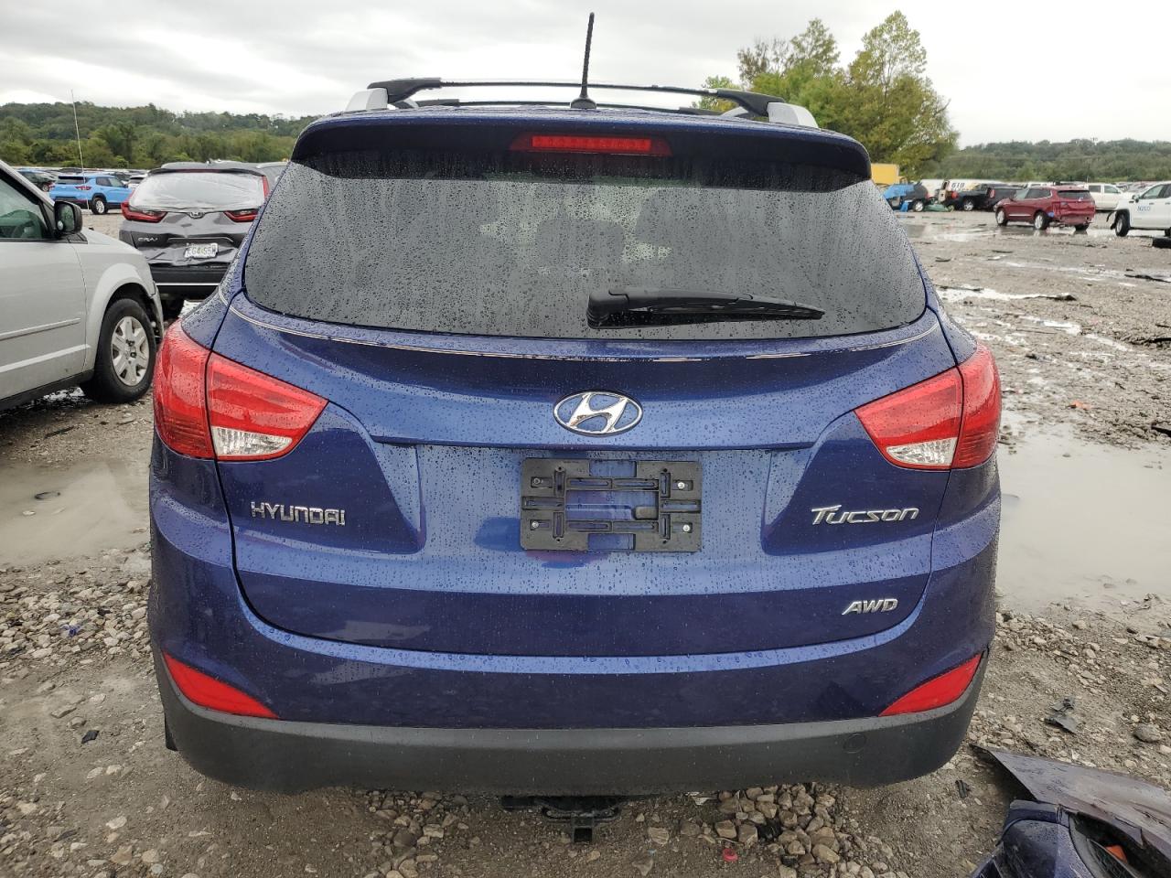 2012 Hyundai Tucson Gls VIN: KM8JUCAC4CU371903 Lot: 72267934