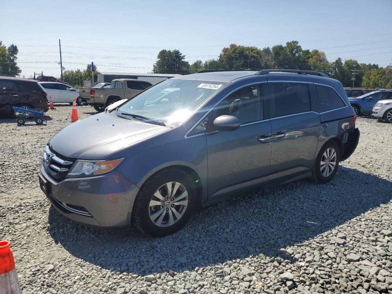 5FNRL5H63EB078480 2014 Honda Odyssey Exl