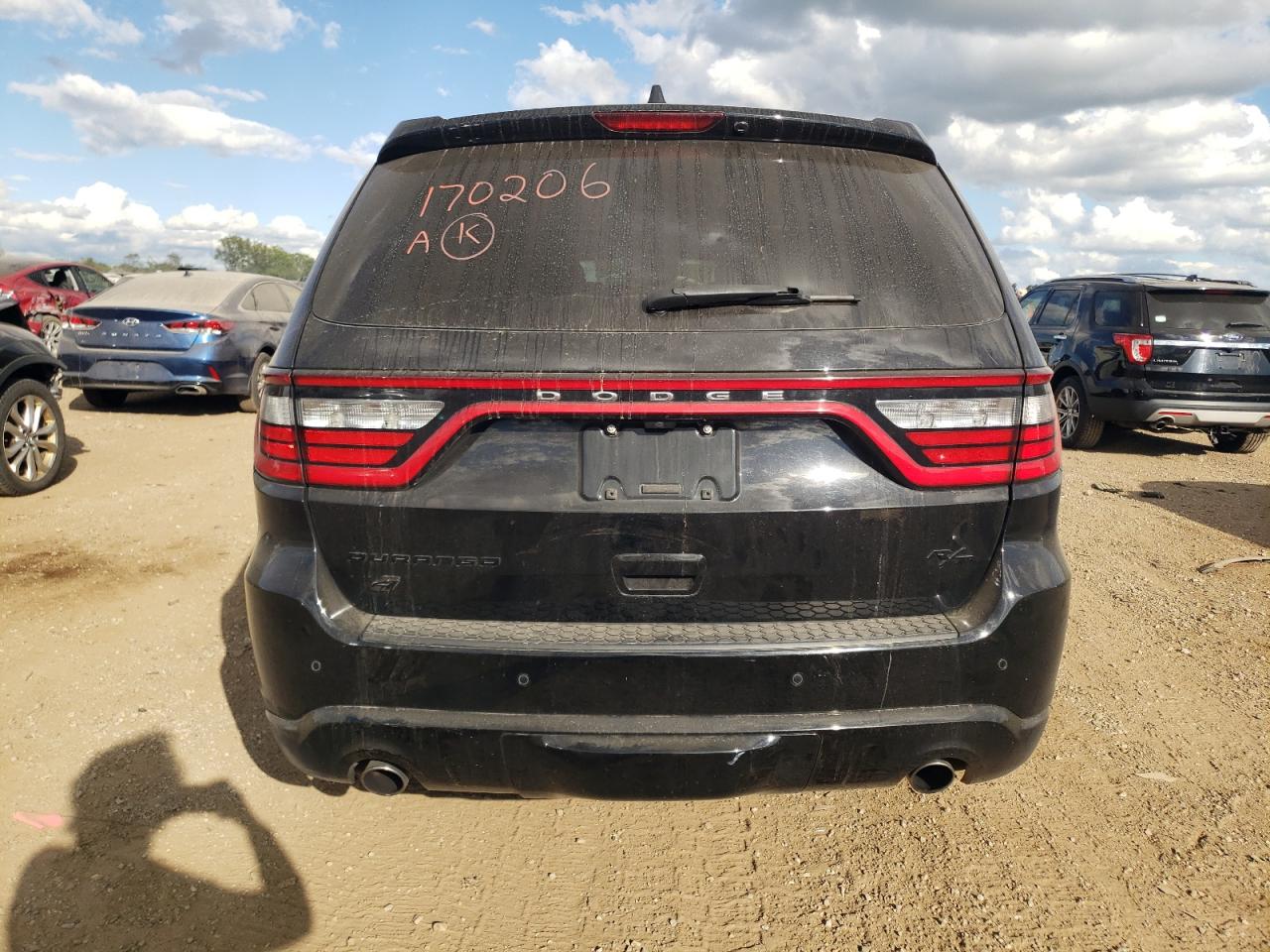 2019 Dodge Durango R/T VIN: 1C4SDJCT9KC825030 Lot: 70205354