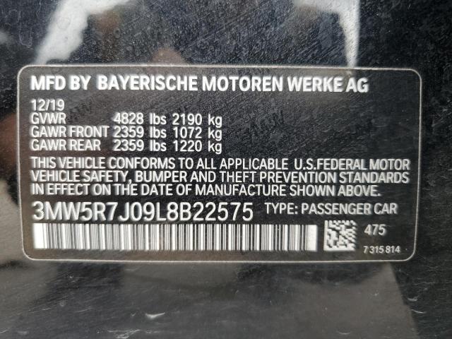 3MW5R7J09L8B22575 BMW 3 Series 330XI 13