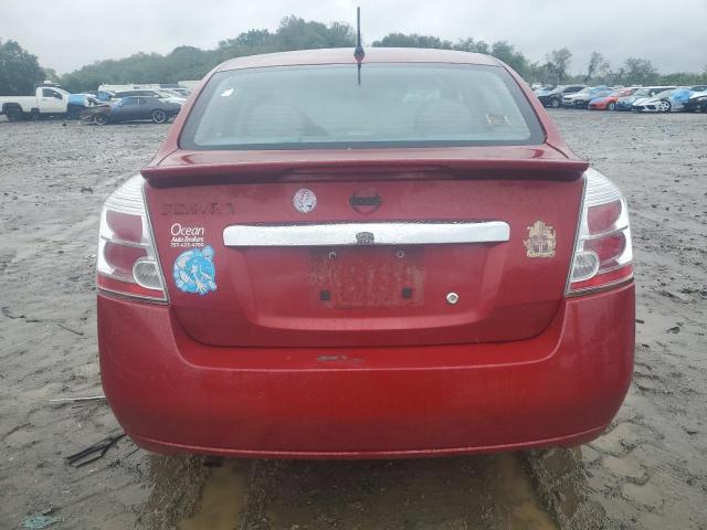  NISSAN SENTRA 2012 Czerwony