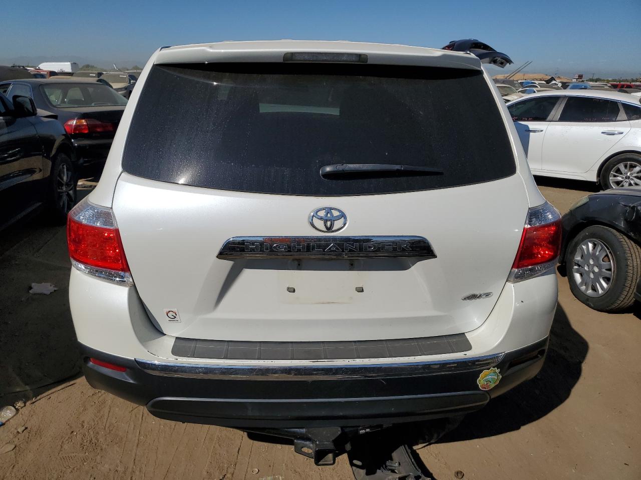 2013 Toyota Highlander Base VIN: 5TDBK3EH0DS231907 Lot: 73252754