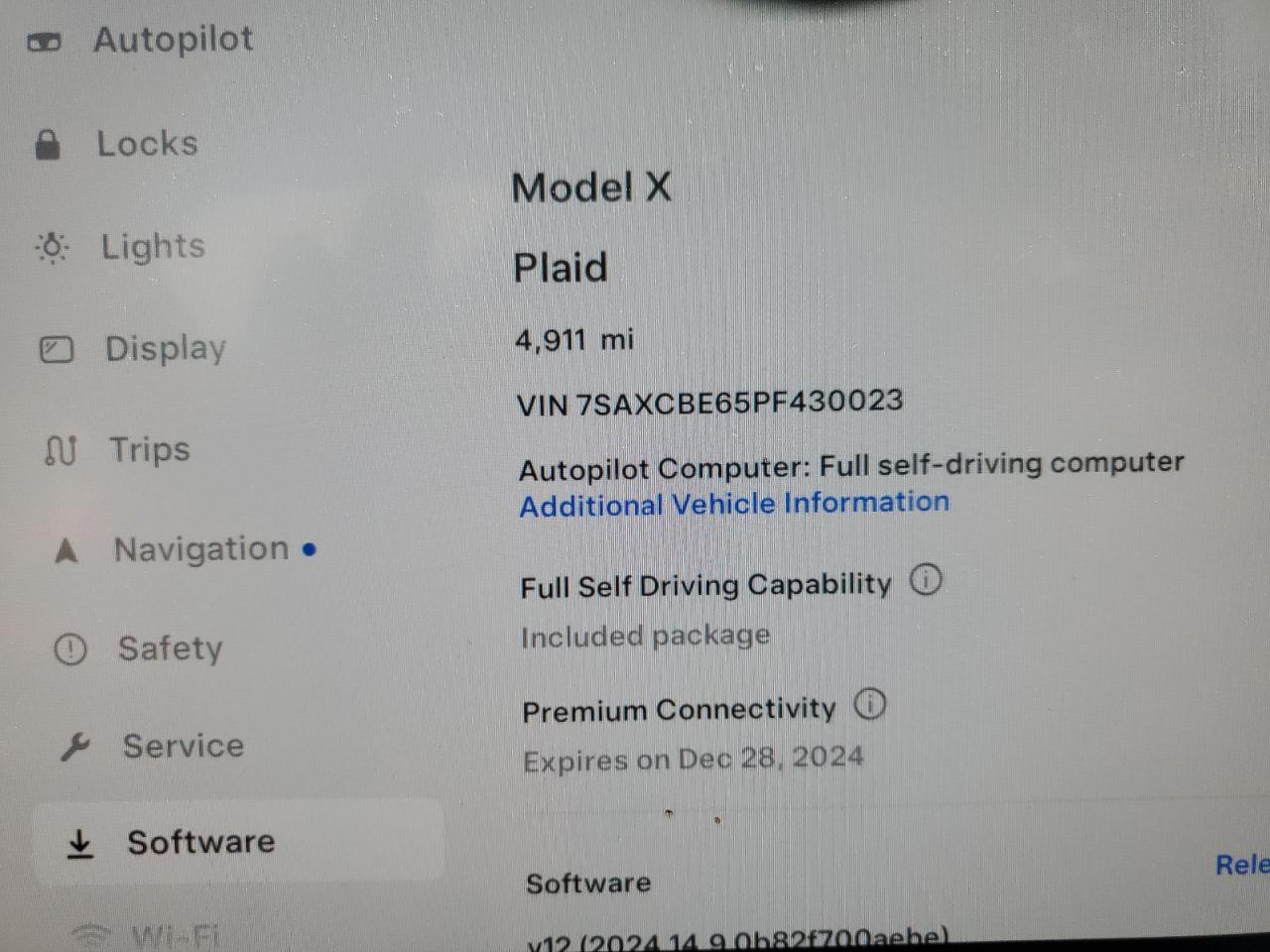 7SAXCBE65PF430023 2023 Tesla Model X