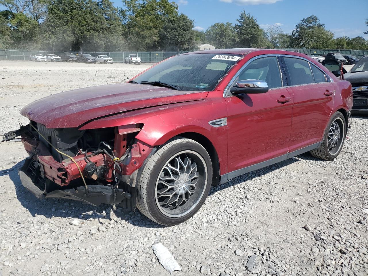 2013 Ford Taurus Limited VIN: 1FAHP2F87DG202487 Lot: 70583694