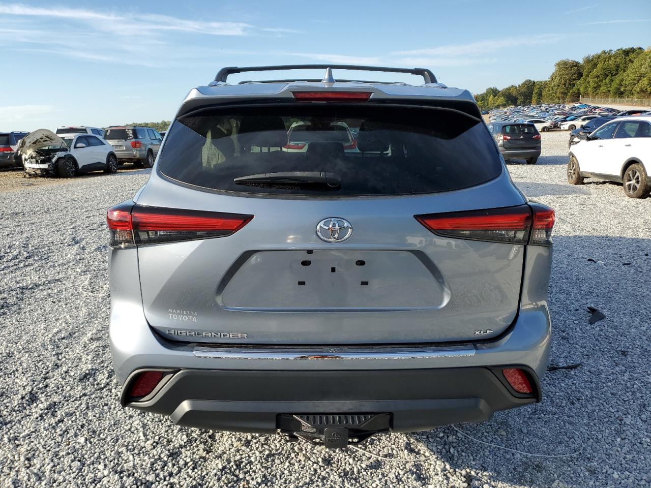 2021 Toyota Highlander Xle VIN: 5TDGZRAH6MS049607 Lot: 69963484