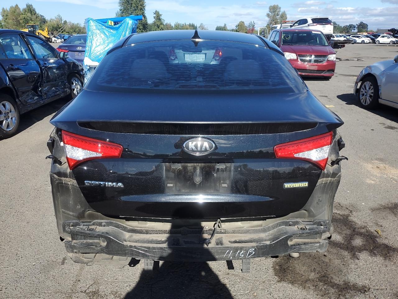 2012 Kia Optima Hybrid VIN: KNAGM4AD6C5032127 Lot: 71530564