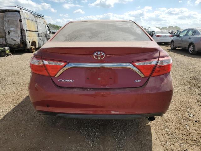 Седани TOYOTA CAMRY 2015 Бургунді