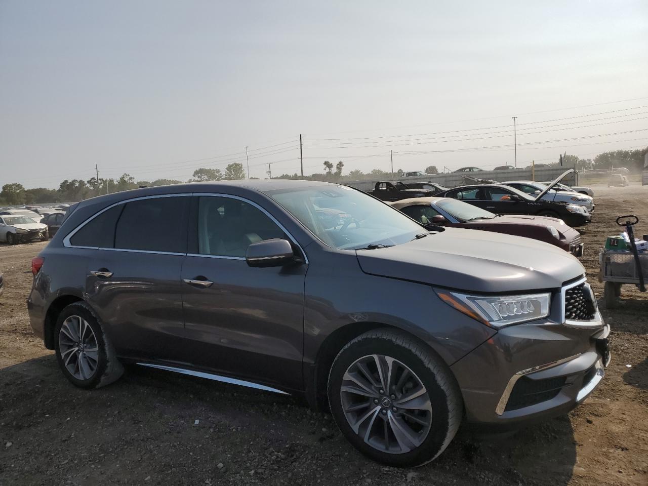 VIN 5J8YD4H53JL025863 2018 ACURA MDX no.4