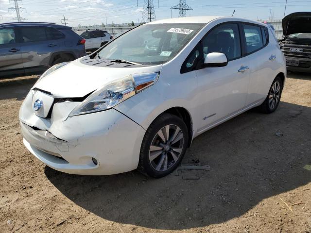  NISSAN LEAF 2014 White