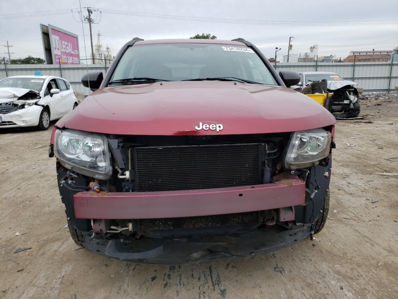 VIN 1C4NJCBA7FD401265 2015 JEEP COMPASS no.5