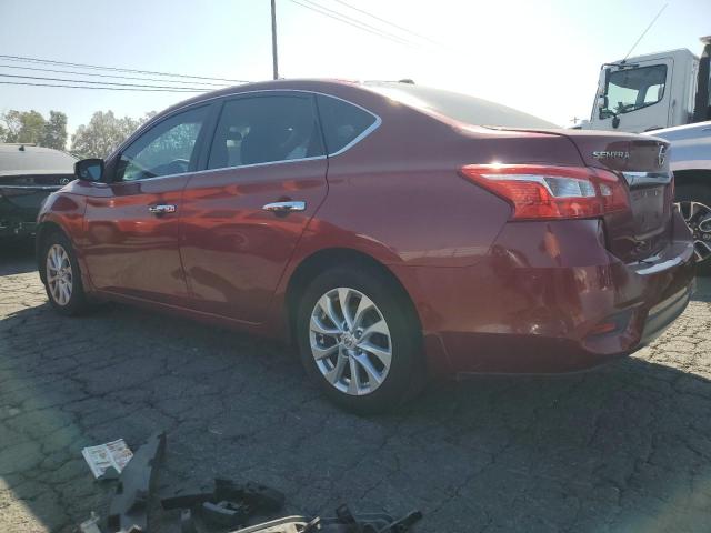  NISSAN SENTRA 2017 Бордовый