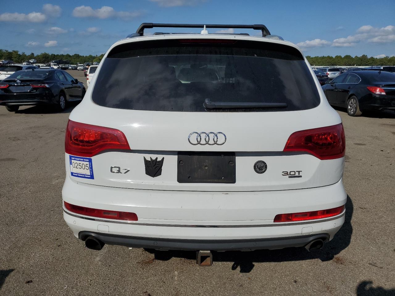 2014 Audi Q7 Premium Plus VIN: WA1LGAFE6ED020670 Lot: 70422774