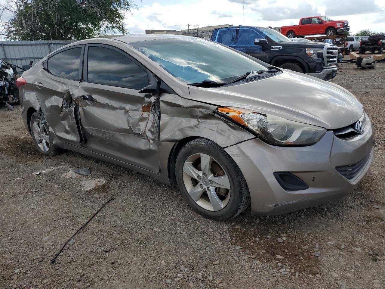 2013 Hyundai Elantra Gls VIN: 5NPDH4AE1DH438451 Lot: 71848344