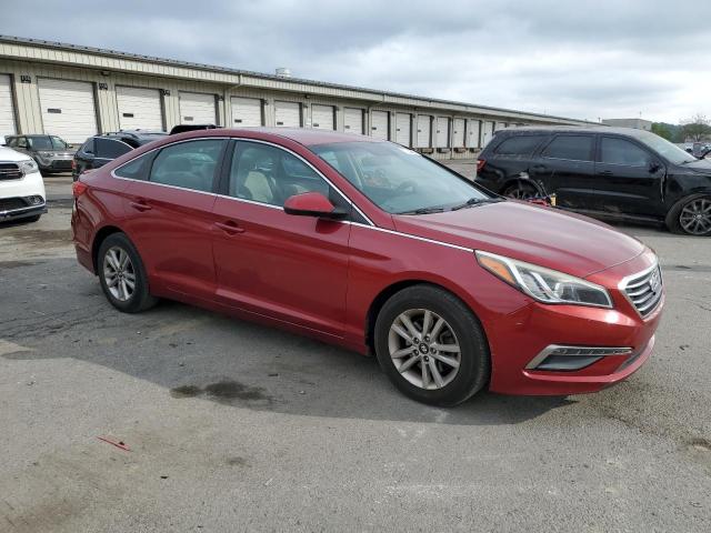  HYUNDAI SONATA 2015 Бордовый