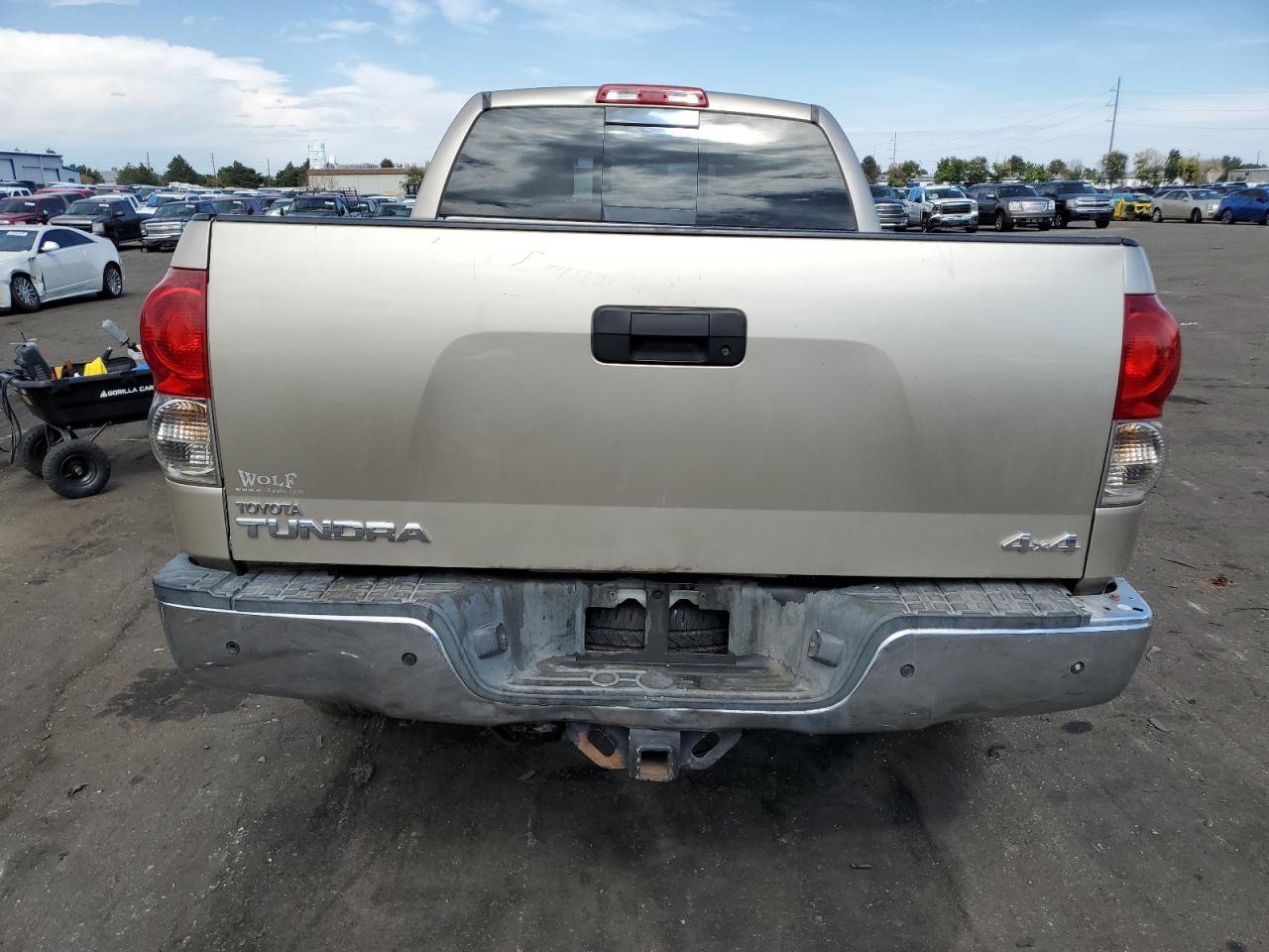 2008 Toyota Tundra Double Cab VIN: 5TFBV54188X033695 Lot: 70533674