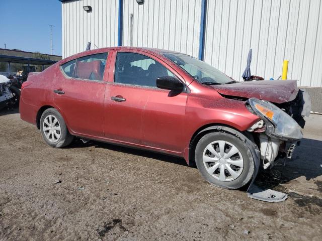  NISSAN VERSA 2017 Red