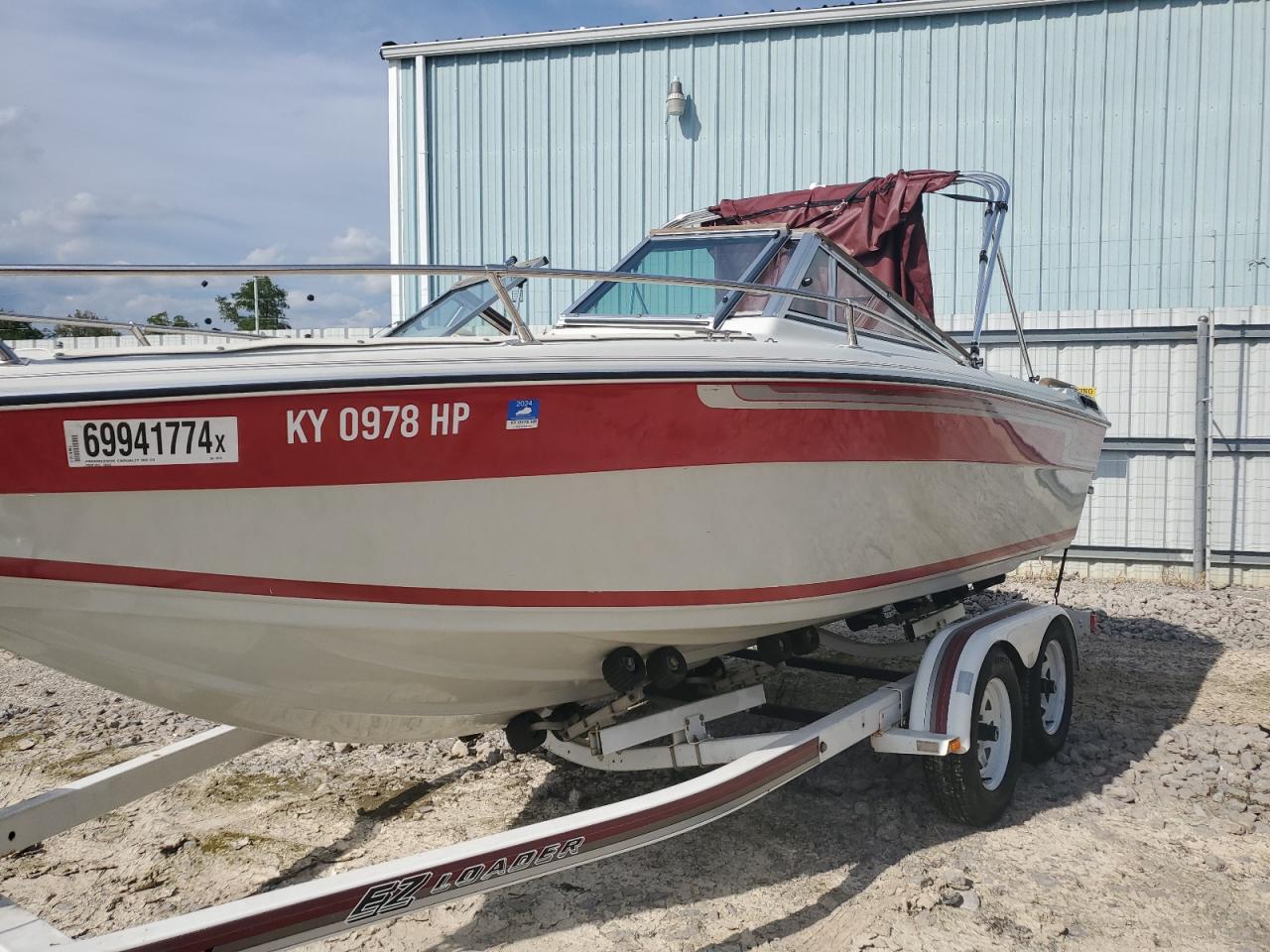 1987 Mercury Motorboat VIN: CYG21213C787 Lot: 69941774