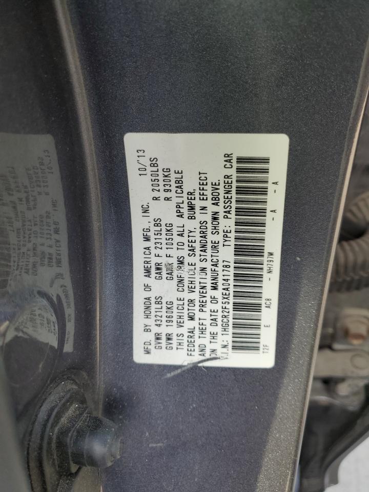 1HGCR2F5XEA041787 2014 Honda Accord Sport