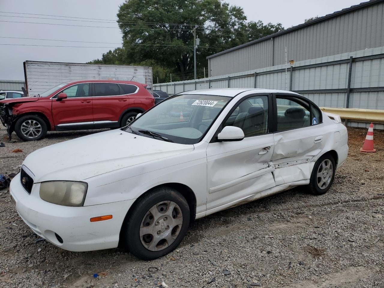 KMHDN45D82U245688 2002 Hyundai Elantra Gls