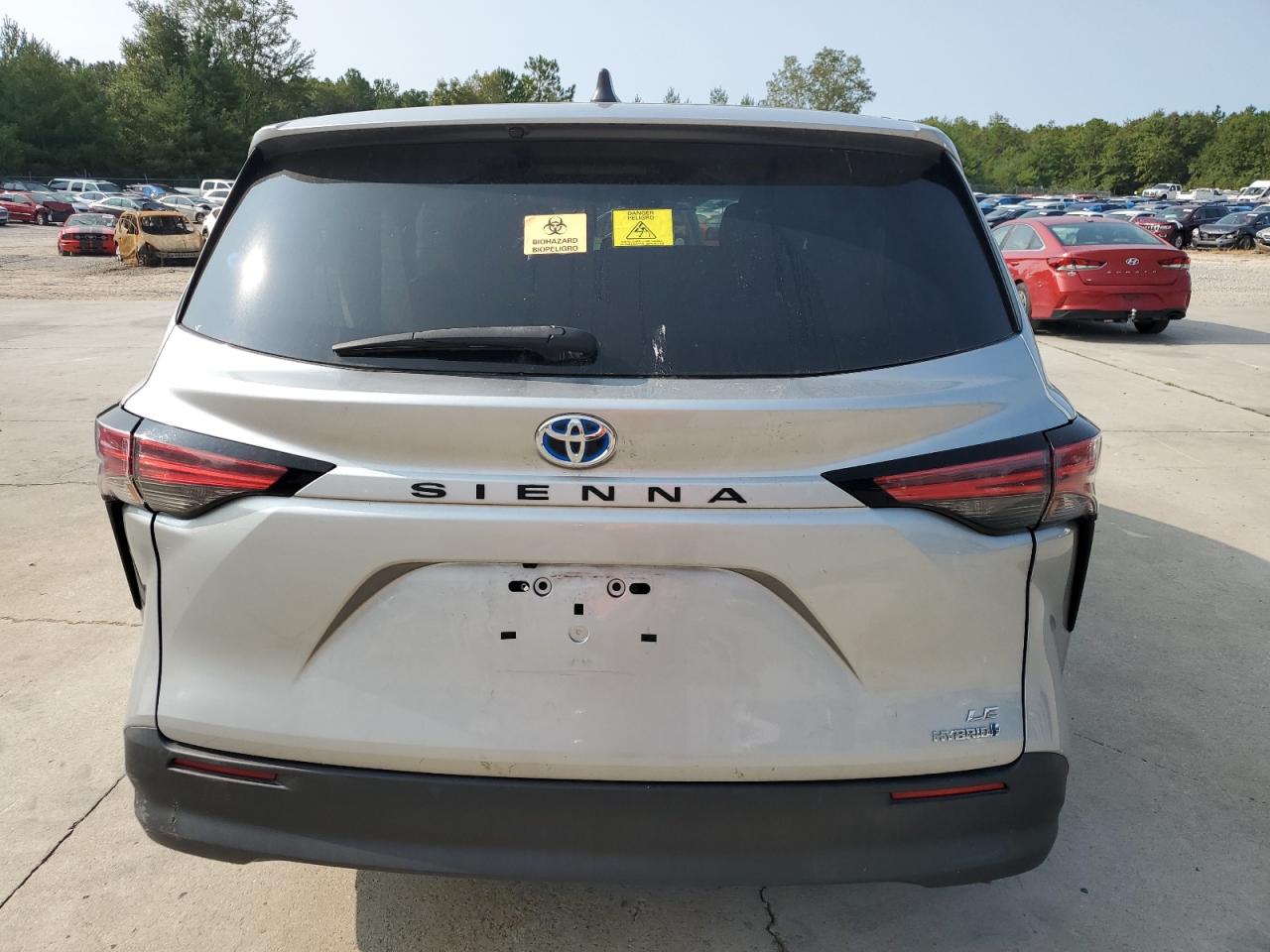 2021 Toyota Sienna Le VIN: 5TDKRKEC4MS047807 Lot: 70471714