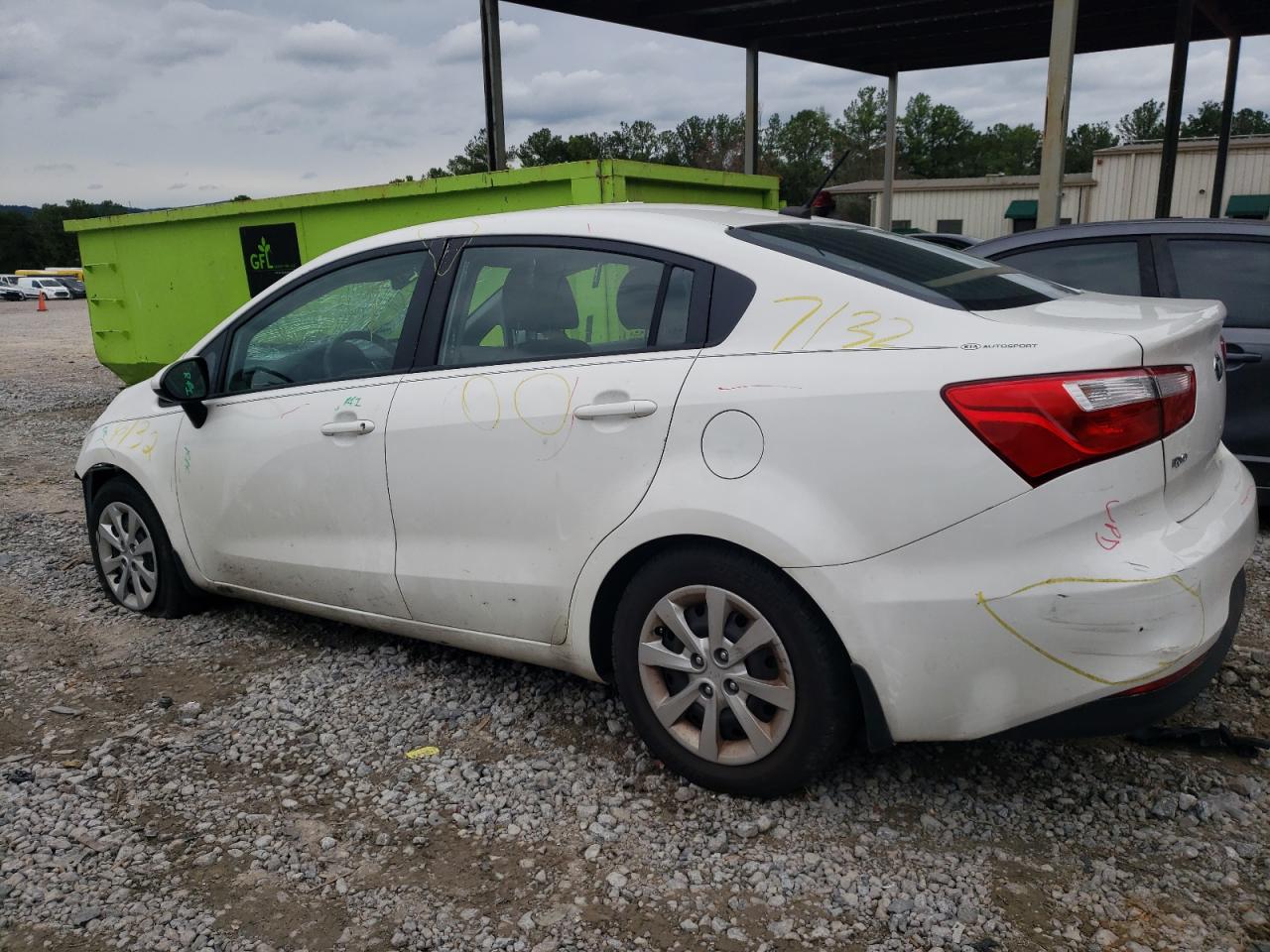 2016 Kia Rio Lx VIN: KNADM4A37G6634187 Lot: 73002554