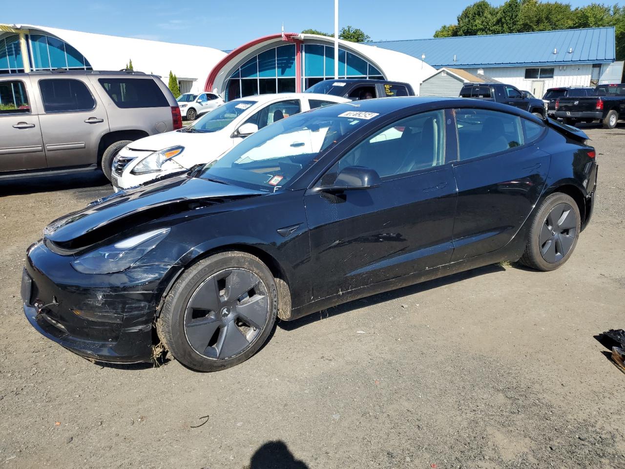 VIN 5YJ3E1EA8NF368733 2022 TESLA MODEL 3 no.1