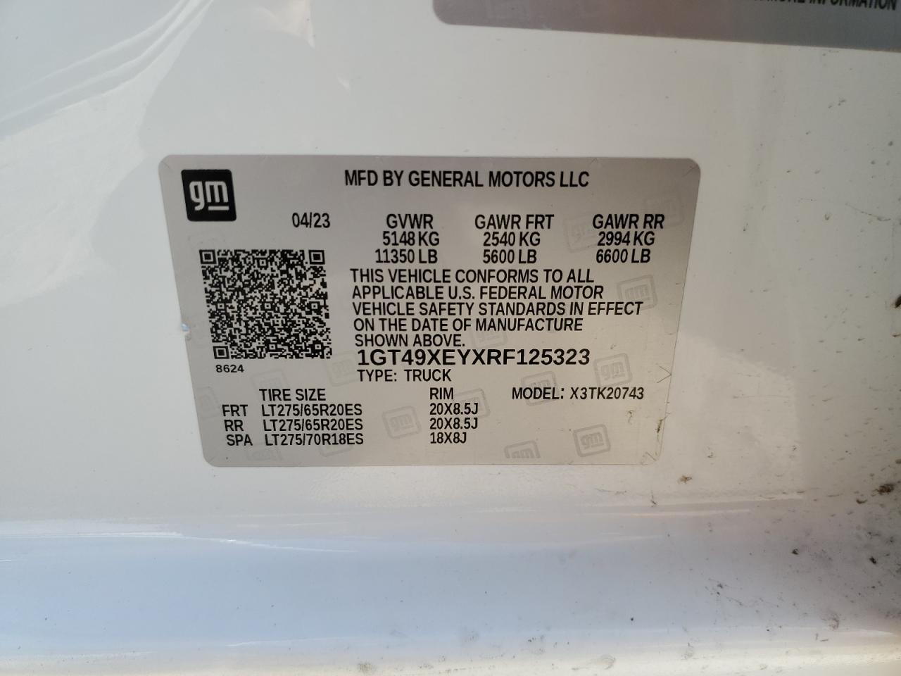 1GT49XEYXRF125323 2024 GMC Sierra K2500 Denali Ultimate