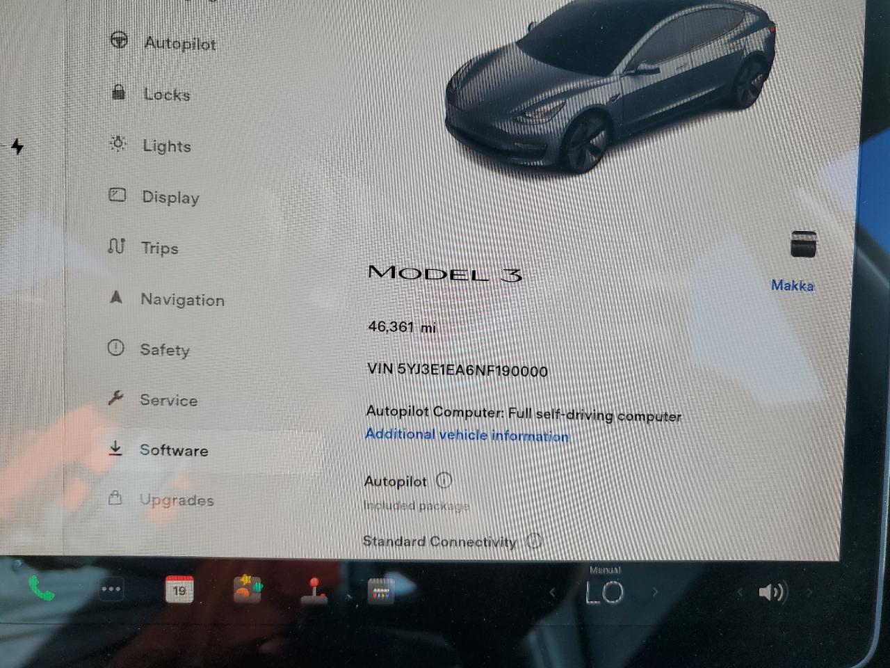 2022 Tesla Model 3 VIN: 5YJ3E1EA6NF190000 Lot: 72582854