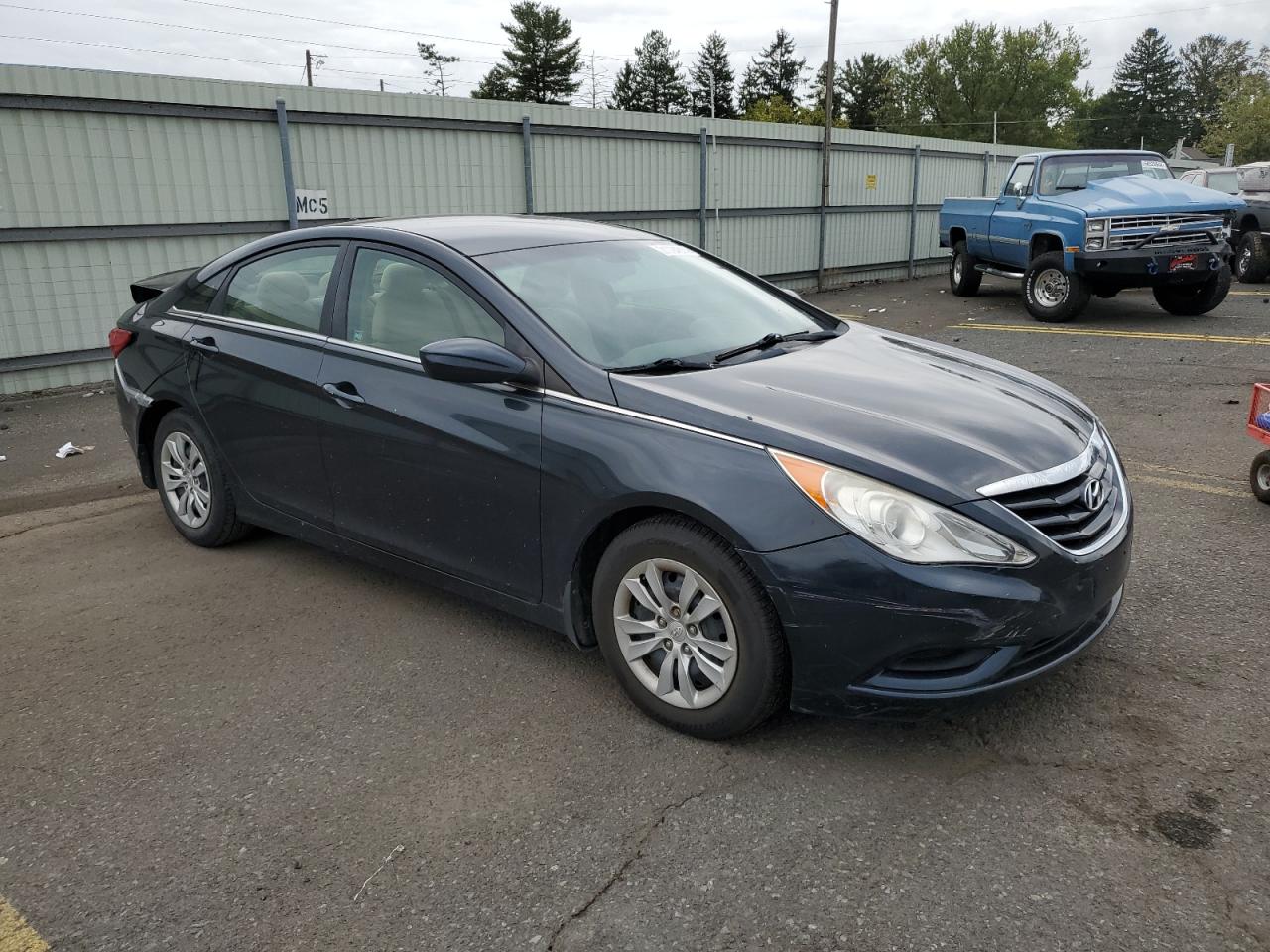 2012 Hyundai Sonata Gls VIN: 5NPEB4AC9CH431671 Lot: 71724814