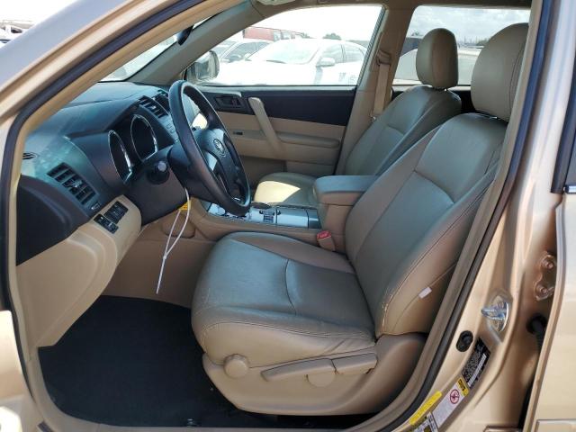  TOYOTA HIGHLANDER 2012 tan