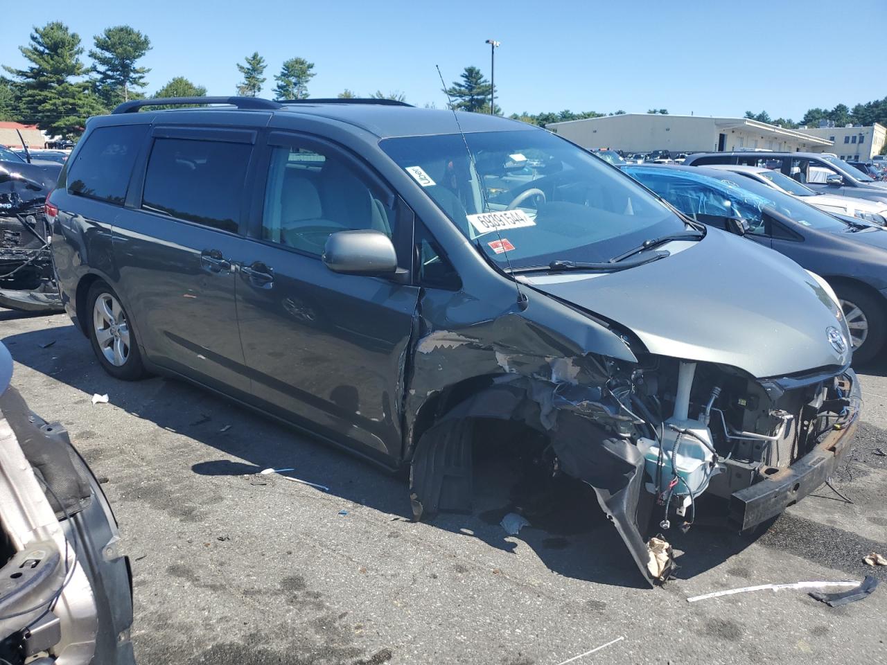 2014 Toyota Sienna Le VIN: 5TDKK3DC9ES455037 Lot: 69391544