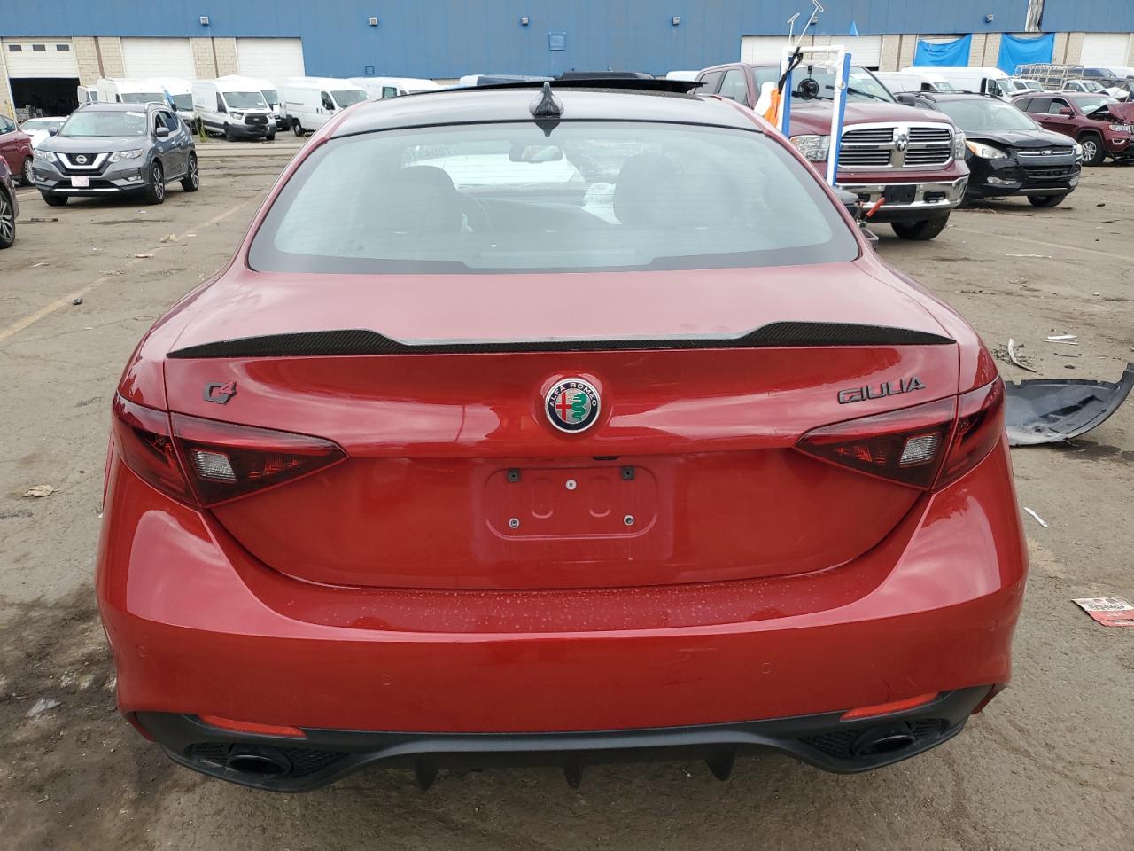 2019 Alfa Romeo Giulia Ti VIN: ZARFANBN8K7615232 Lot: 72543164