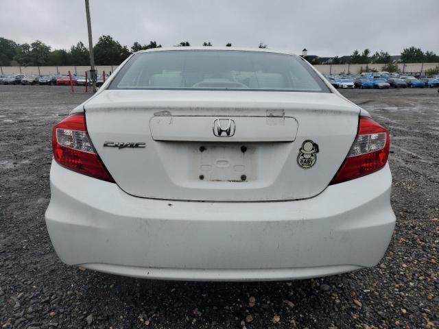  HONDA CIVIC 2012 White