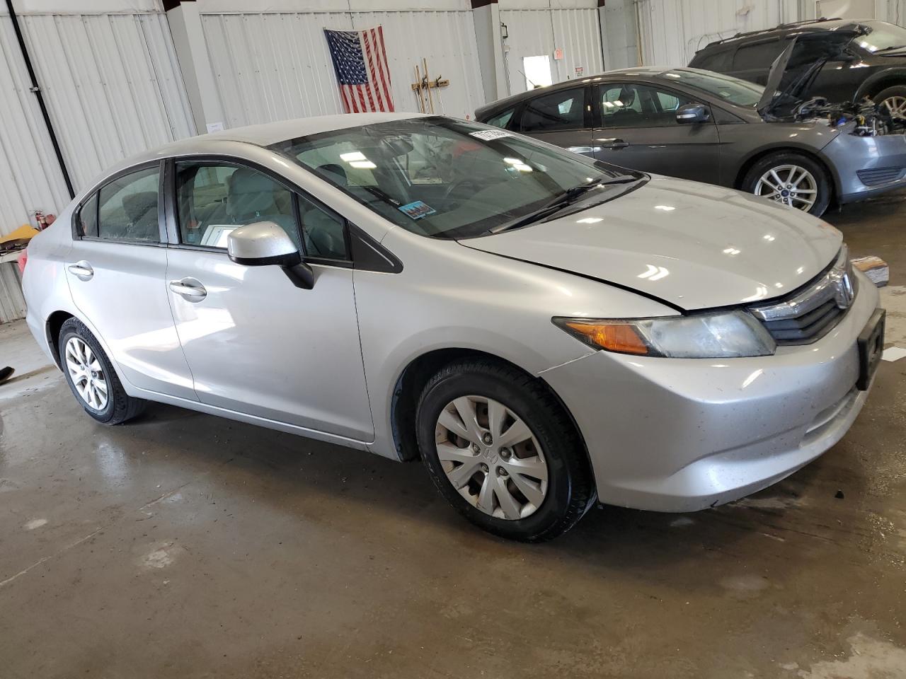 2012 Honda Civic Lx VIN: 19XFB2F5XCE077280 Lot: 70713564